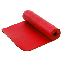 Коврик для фитнеса и йоги Larsen NBR красный р183х61х1см