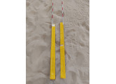 Карманы для волейбольных антенн из тента (желтые) 18033