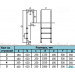 Лестница для бассейна Poolmagic MU 415 AISI 304 4 ступени 75_75