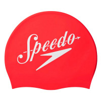 Шапочка для плавания Speedo Cap 8-0838514614 красно-белый