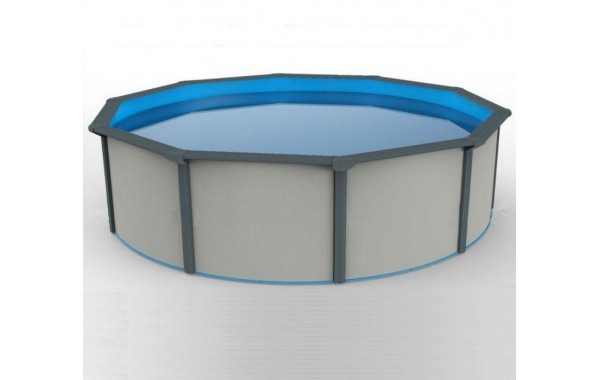 Морозоустойчивый бассейн PoolMagic White круглый 3.6x1.3 м Premium 600_380