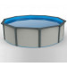 Морозоустойчивый бассейн PoolMagic White круглый 3.6x1.3 м Premium 75_75