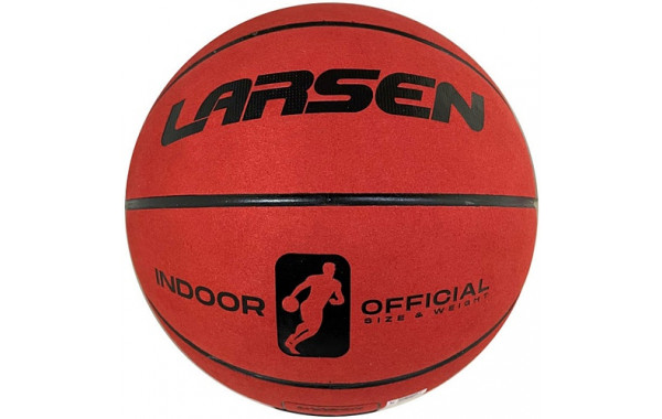 Мяч баскетбольный Larsen Velvet Red 600_380