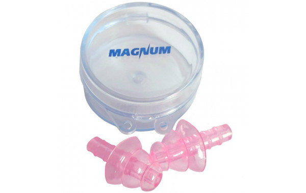 Беруши Sportex Magnum с пластиковым боксом EP-3-3 розовые 600_380