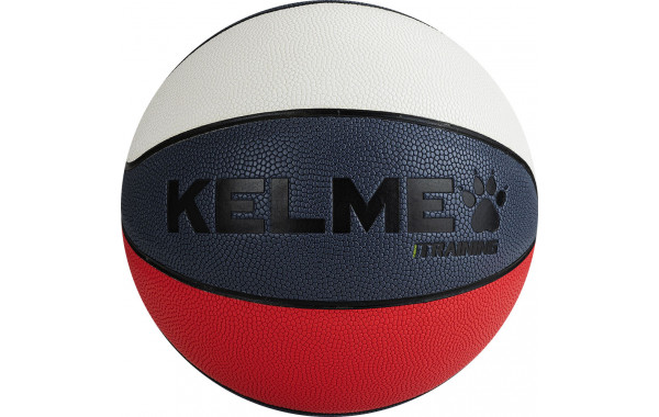 Мяч баскетбольный Kelme Training 8102QU5006-169, р.5, 8 пан., ПУ, нейл.корд, бут.кам., бел-т.син-крас 600_380