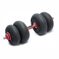 Мягкая гантель 20 кг Live Pro Soft Dumbbell RUMFYL04-20KG серый\красный