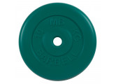 Диск обрезиненный d26мм MB Barbell MB-PltC26-10 10 кг зеленый