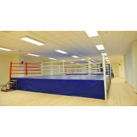 Боксерский ринг на помосте 1 м Totalbox размер по канатам 6×6 м РП 6-1
