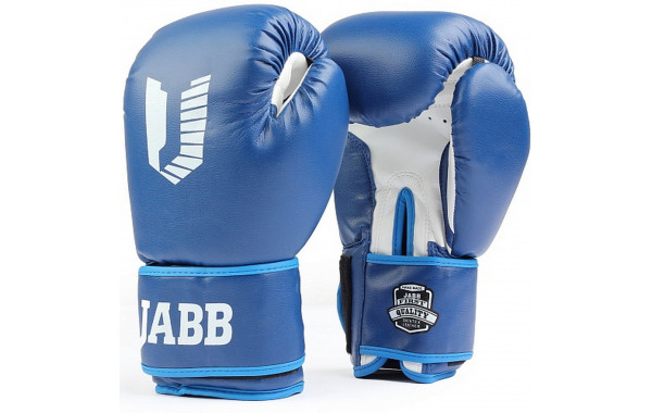 Перчатки боксерские (иск.кожа) 8ун Jabb JE-4068/Basic Star синий 600_380