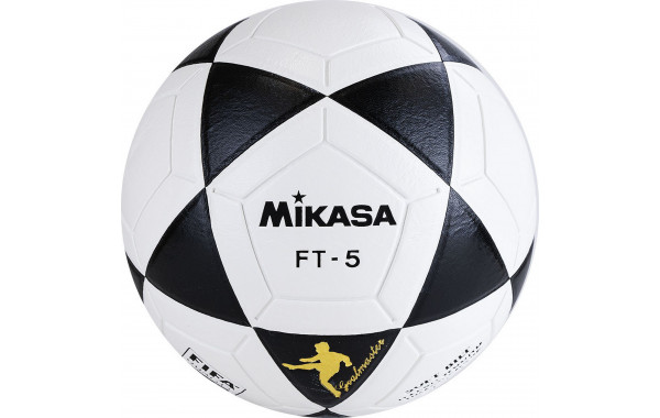 Мяч футбольный Mikasa FT5 FQ-BKW р.5, FIFA Quality 600_380