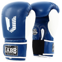 Перчатки боксерские (иск.кожа) 6ун Jabb JE-4056/Eu 56 синий\белый