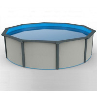 Морозоустойчивый бассейн PoolMagic White круглый 3.6x1.3 м Comfort
