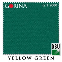 Сукно Gorina Granito Tournament 2000 Yellow Green 60М 197cm