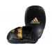 Лапы Adidas Training Curved Focus Mitt Short черно-золотые adiSBAC01 75_75