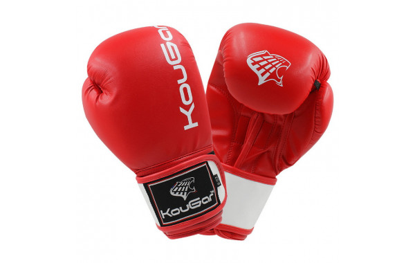 Боксерские перчатки Kougar KO200-8, 8oz, красный 600_380