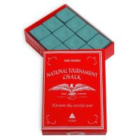 Мел Silver Cup National Tournament Chalk 12шт 07598 Green