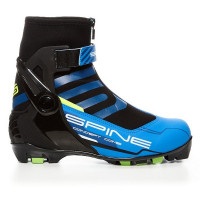 Лыжные ботинки NNN Spine Combi 268M синий/черный/салатовый