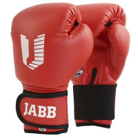 Боксерские перчатки Jabb JE-2021A/Basic Jr 21A красный 4oz
