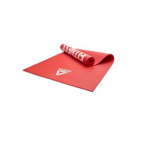 Тренировочный коврик (мат) для фитнеса тонкий 173x61x0,4 Reebok Love RAMT-11024RDL красный