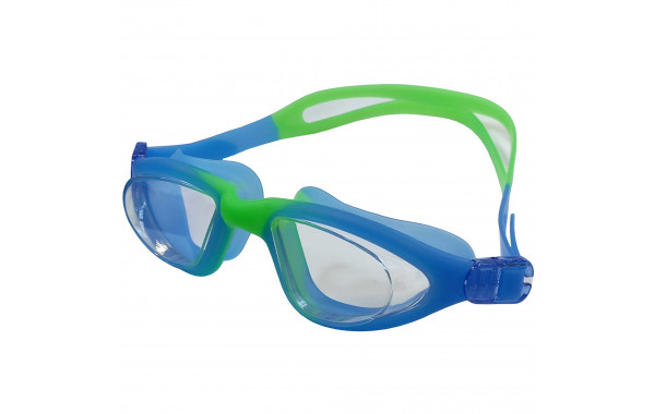 Очки для плавания взрослые Sportex E39678 сине-зеленый 600_380