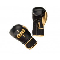 Боксерские перчатки Clinch Aero черно-золотые C135 6 oz