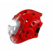 Шлем для тхэквондо с маской Adidas Head Guard Face Mask WT adiTHGM01 красный 75_75