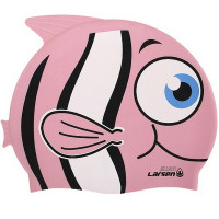 Шапочка для плавания, детская Larsen LSC10 розовая