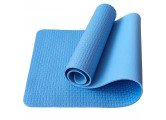 Коврик для йоги 183х61х0,7см Sportex ЭВА E40036 синий Мрамор (147-016)