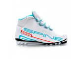 Лыжные ботинки NNN Spine Smart Lady 357/9M (T4) белый/бирюзовый