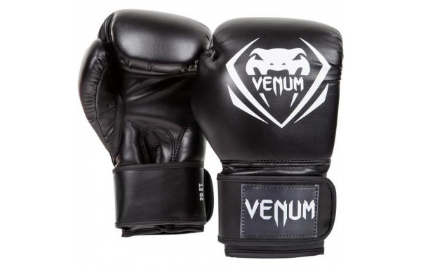 Перчатки Venum Contender 1109-12oz черный 600_380