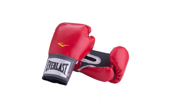 Перчатки боксерские Everlast Pro Style Anti-MB 2116U, 16oz, к/з, красный 600_380