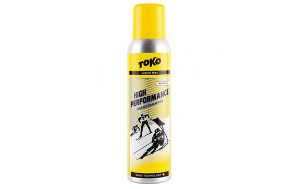 Экспресс смазка TOKO 5502041 High Performance Liquid Parafin Yellow (0°С -6°С) 125ml 600_380