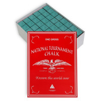 Мел Silver Cup National Tournament Chalk 144шт 07596 Green