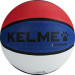 Мяч баскетбольный Kelme Foam rubber ball 8102QU5002-169, р.5, 8 панелей, резина, бело-сине-красный 75_75