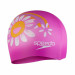 Шапочка для плавания детская Speedo Boom Silicone Cap Jr 8-0838615956 розовый 75_75