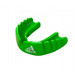 Капа одночелюстная Adidas Opro Snap-Fit Mouthguard зеленая adiBP30 75_75