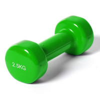 Гантель Sportex виниловая York 2,5 кг B35017 зеленая