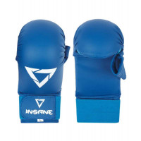 Накладки для карате с защитой пальца Insane Scorpio, ПУ, синий