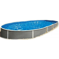 Морозоустойчивый бассейн овальный 550х370х120см Azuro 3EXB0397 (без оборудования)