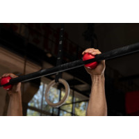 Расширитель для грифа и турника RED Skill 25-28 мм круглый, диаметр 50 мм, пара