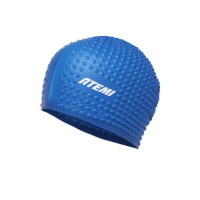 Шапочка для плавания Atemi bubble cap Strong blue FBC1BE синий