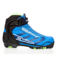 Лыжные ботинки Spine NNN Neo (161) (синий/черный/салатовый)
