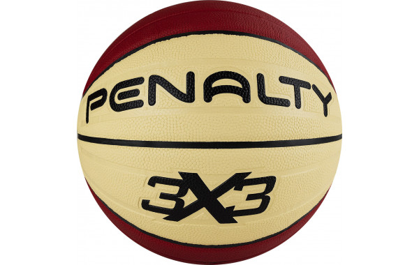 Мяч баскетбольный Penalty Bola Basquete 3X3 PRO IX ,5113134340-U, р.6, ПУ, бутил. камера, красно-беж. 600_380