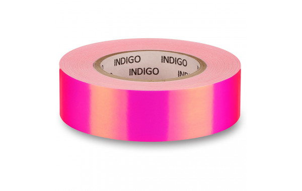 Обмотка для гимнастического обруча Indigo Rainbow IN151-PV, 20мм*14м, зерк., на подкл, роз-фиол 600_380
