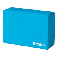 Блок для йоги Torres ЭВА YL8005 голубой