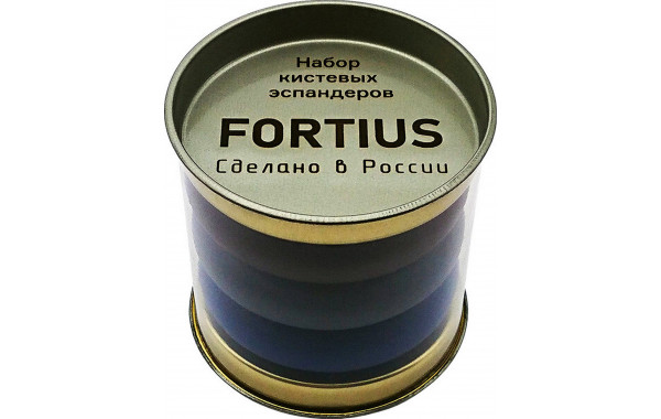 Набор кистевых эспандеров Fortius 3шт. (50, 60, 70 кг), тубус H180701-506070SETТ 600_380