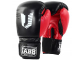 Перчатки боксерские (иск.кожа) 8ун Jabb JE-4056/Eu 56 черный\красный