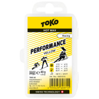 Парафин низкофтористый TOKO Performance yellow (0°С -6°С) 40 г. 5501015