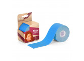 Тейп кинезиологический Tmax Beauty Tape (5cmW x 5mL), хлопок, голубой