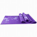 Коврик для йоги и фитнеса YL-Sports BB8303 с принтом, фиолетовый 75_75